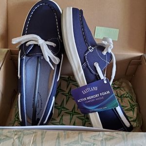 Eastland women's memory foam sailing shoe